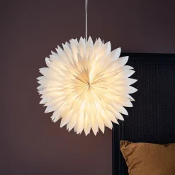 Markslöjd Julepynt|Julestjerner>Hængende Solina dekorativ stjerne, grå, Ø 45 cm