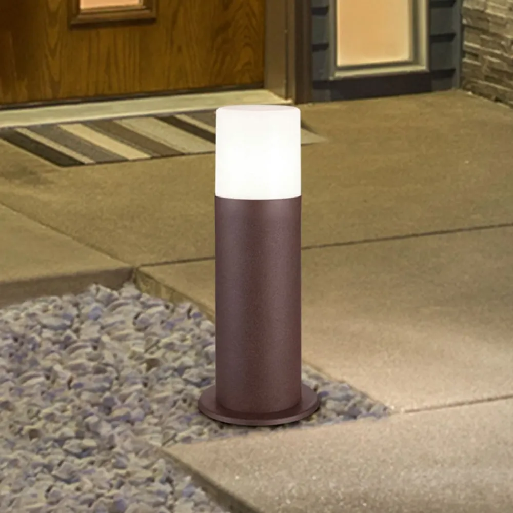 Trio Lighting Sokkellamper>Hoosic sokkellampe af trykstøbt aluminium, rust