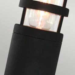 Hornbæk sokkellampe, sort^Elstead Outlet