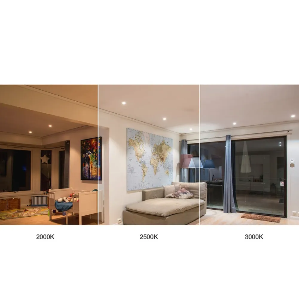 The Light Group Loftlamper|Indbygningsspots>Hurtig installation Allround 360° spotlight aluminium dim