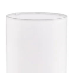 Brilliant Hvid tekstil bordlampe Clarie