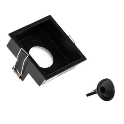 Hyde spot 1 lyskilde stel kantet IP44 sort^FARO BARCELONA Clearance