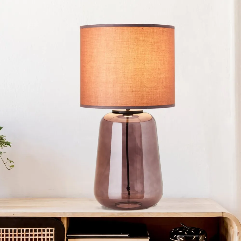 Brilliant Hydra bordlampe, højde 56,5cm mauve/violet