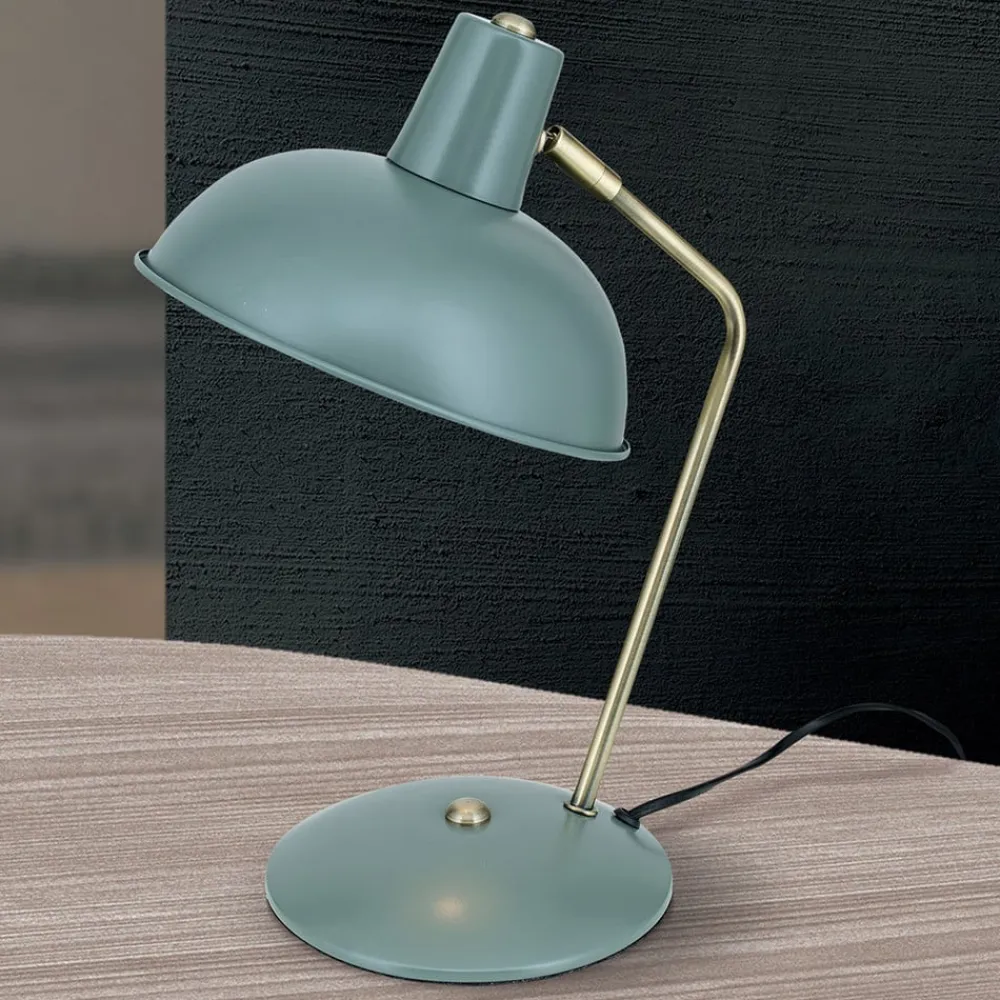 I vintagelook - bordlampen Fedra grøn^ORION Clearance