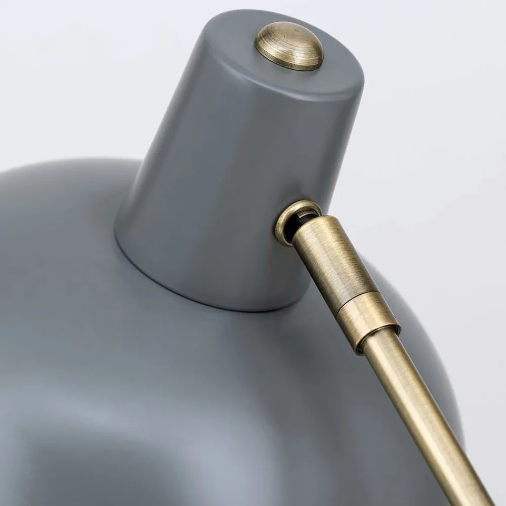 I vintagelook - Fedra bordlampe, grå^ORION Online