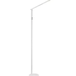 Ideal LED-gulvlampe, 1 lyskilde, CCT, hvid^Fabas Luce New