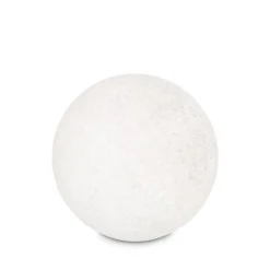 Ideal Lux Doris lampe med jordspyd, hvid, plast, Ø 78 cm^Ideallux Best