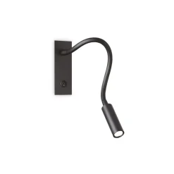 Ideal Lux Io LED indbygningslampe, sort^Ideallux Online