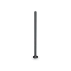 Ideallux Ideal Lux LED-gadelampe Jedi antracit metal Højde 80,5 cm