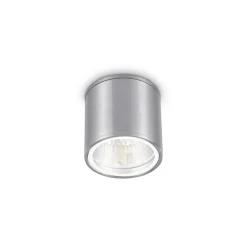 Ideal Lux loftlampe Gun, aluminiumgrå, IP44, GU10^Ideallux Online