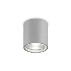 Ideallux Udendørs Loftlamper>Ideal Lux loftlampe Gun, grå, aluminium, IP44, GU10