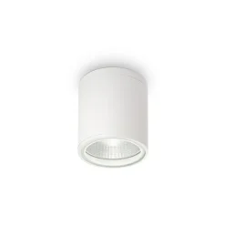 Ideallux Ideal Lux loftlampe Gun, hvid, aluminium, IP44, GU10