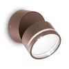 Ideallux Ideal Lux Omega Round LED-væglampe 4.000 K kaffe