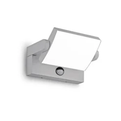 Ideal Lux udendørs væglampe med sensor Swipe grå metal 3.000K^Ideallux Online