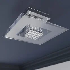 Iøjnefaldende LED-loftslampe Lisandra^Lindby Hot