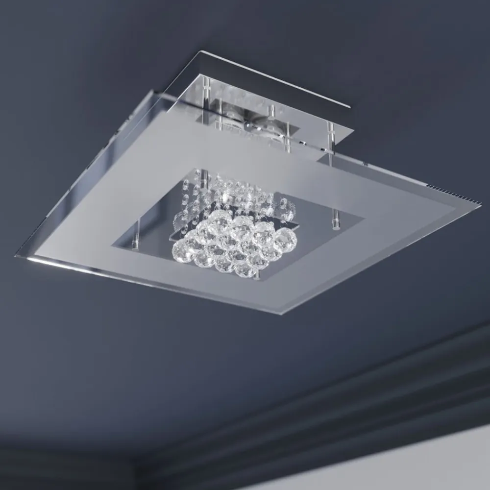 Iøjnefaldende LED-loftslampe Lisandra^Lindby Hot