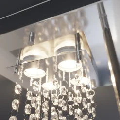 Iøjnefaldende LED-loftslampe Lisandra^Lindby Hot