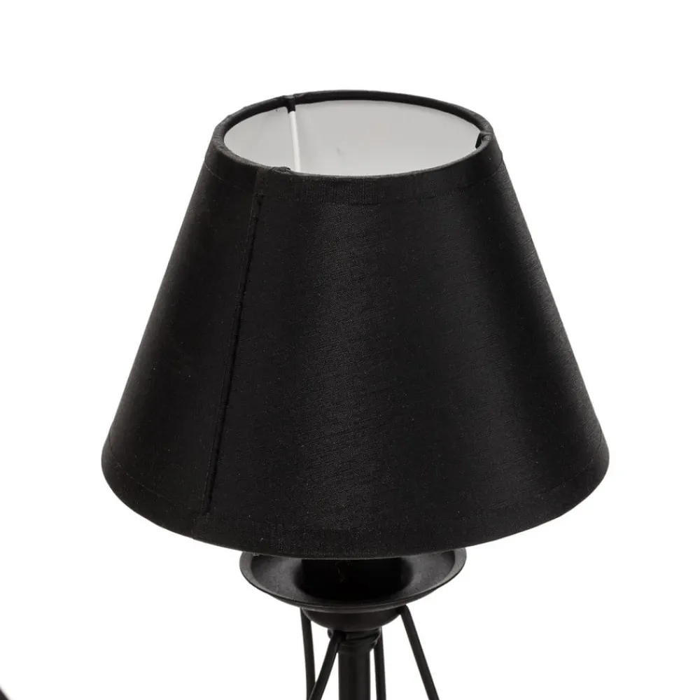 Imponerende lysekrone Bona med tekstilskærm^Euluna Outlet