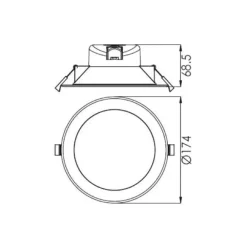 Deko-Light Indbygningsspots><noscript><img width=