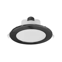 Deko-Light Indbygget loftlampe med LED Acrux, Ø 15 cm, sort, CCT