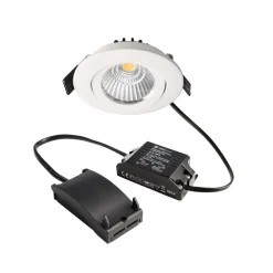 Deko-Light Indbygningsspots>Indbygget spotlight med LED Dione 3.000 K hvid