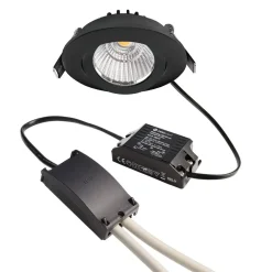 Deko-Light Indbygget spotlight med LED Dione 4.000 K sort
