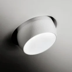 TECNICO by Sforzin Indbygningsspot Lelanto, hvid, gips, Ø 10 cm, GU10