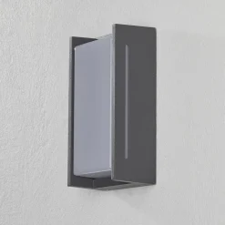Indus udendørs LED-væglampe, antracit^Trio Lighting Clearance
