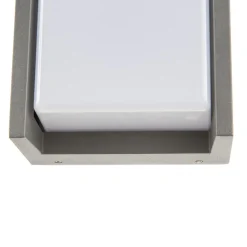 Indus udendørs LED-væglampe, antracit^Trio Lighting Clearance