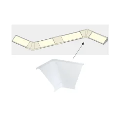 Indvendigt hjørne til Delta-Profil Your LED, 2 stk^Paulmann Discount