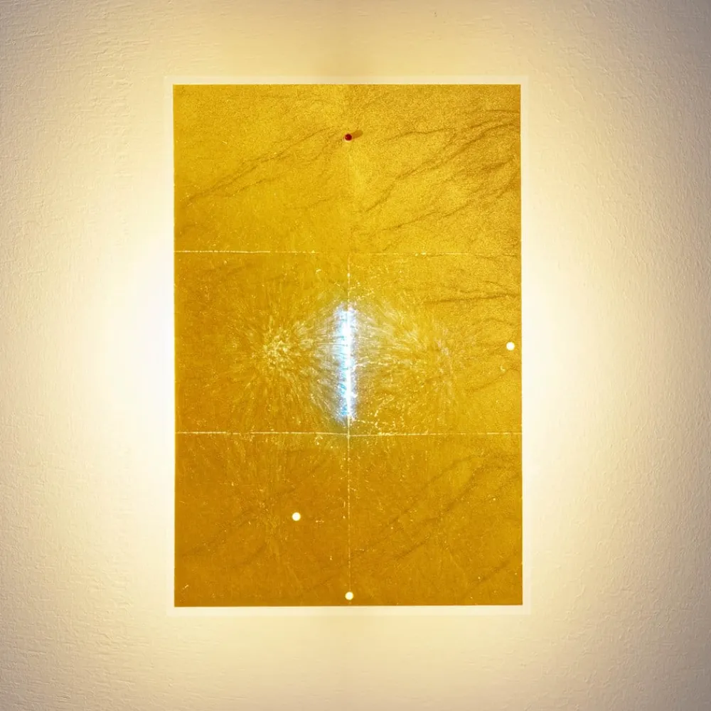 Ingo Maurer Væglamper>24 Karat Blau Flat væglampe