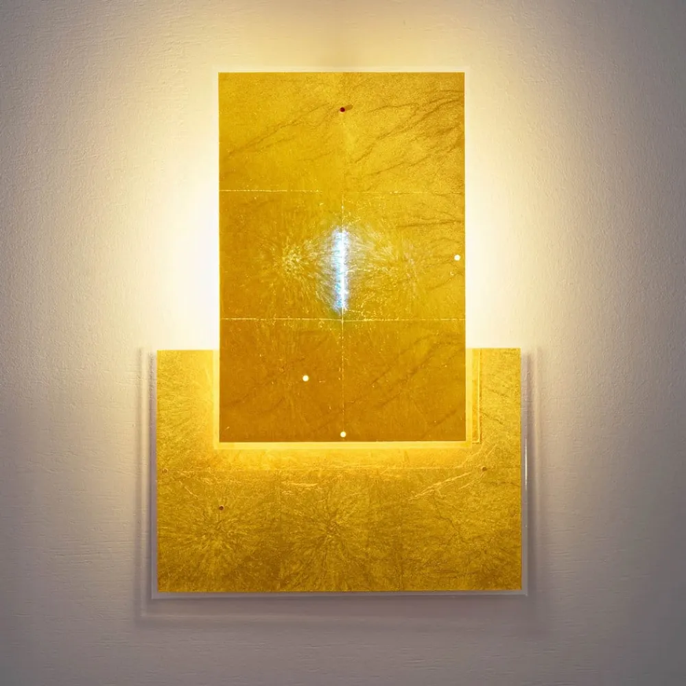 Ingo Maurer Væglamper>24 Karat Blau Flat væglampe