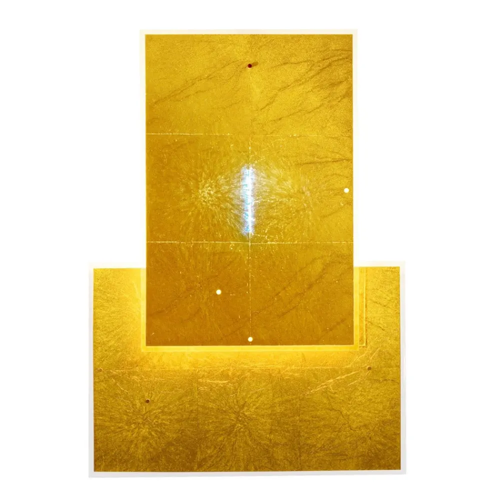 Ingo Maurer Væglamper>24 Karat Blau Flat væglampe