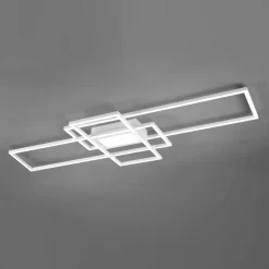 Trio Lighting Irvine LED-loftlampe, 3.000-6.500 K, mat hvid
