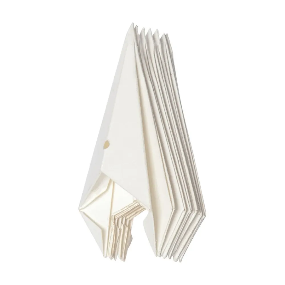 STAR TRADING Dekorationsbelysning|Julepynt>Isa papirstjerne til trætop, hvid med metalspiral