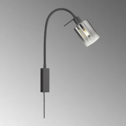 FISCHER & HONSEL Væglamper>Iska væglampe med fleksibel arm