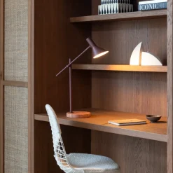 IT´S ABOUT ROMI IT'S ABOUT ROMI bordlampe Izmir, mørkerød, højde 59 cm