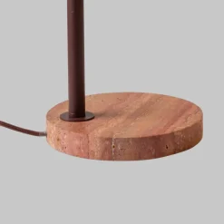 IT´S ABOUT ROMI IT'S ABOUT ROMI bordlampe Izmir, mørkerød, højde 59 cm