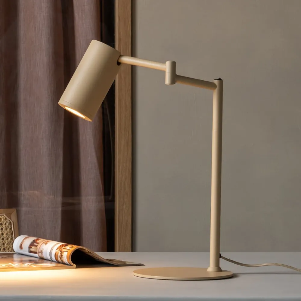 IT'S ABOUT ROMI bordlampe Bilbao, beige, højde 48 cm^IT´S ABOUT ROMI Hot