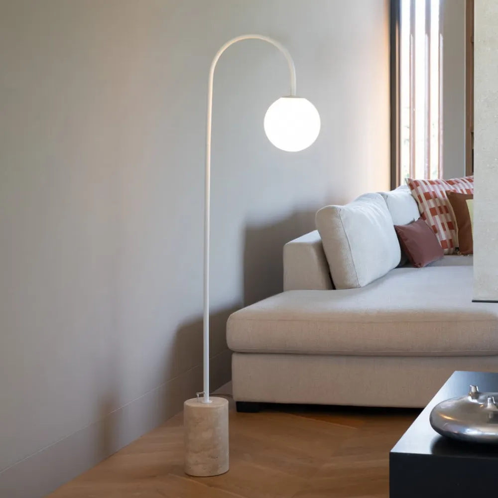 IT´S ABOUT ROMI IT'S ABOUT ROMI Bueformet lampe Tivoli, hvid, højde 163 cm