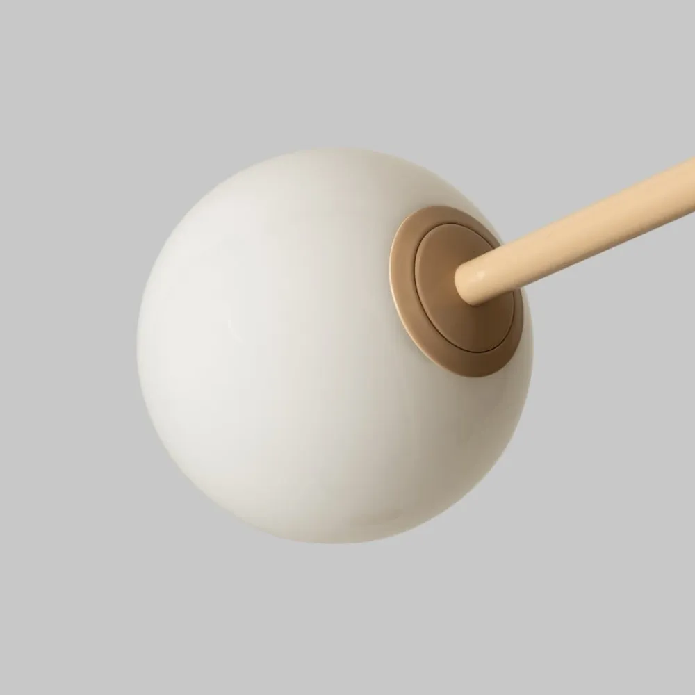 IT´S ABOUT ROMI IT'S ABOUT ROMI Gulvlampe Copenhagen, beige, glas, drejelig