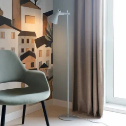 IT'S ABOUT ROMI Gulvlampe Stavanger, lysegrå, højde 146 cm^IT´S ABOUT ROMI Online