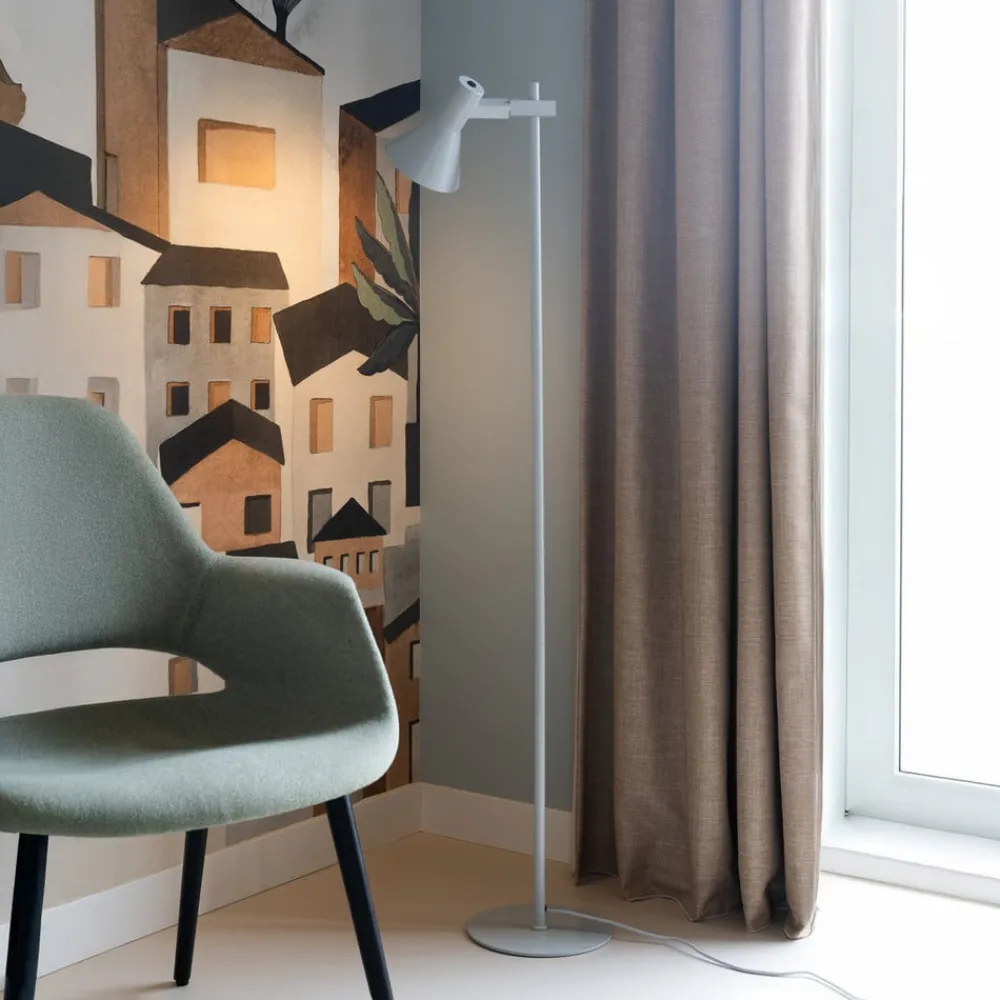 IT'S ABOUT ROMI Gulvlampe Stavanger, lysegrå, højde 146 cm^IT´S ABOUT ROMI Online