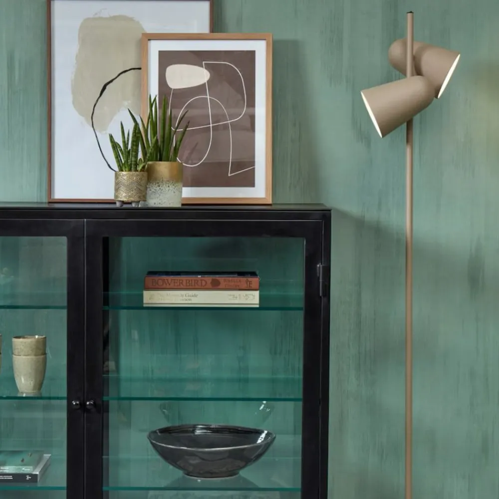 IT'S ABOUT ROMI Salamanca gulvlampe, sand, 2 lyskilder^IT´S ABOUT ROMI Outlet