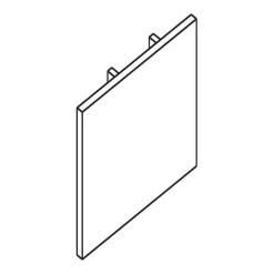 endekappe til LKM quadro, sort^Ivela Outlet