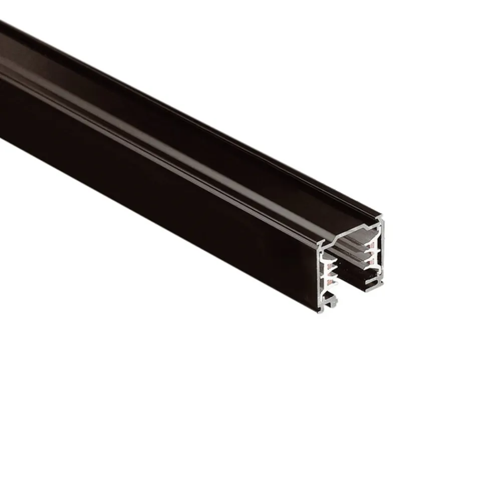 Ivela Skinnesystem>3-fase skinne LKM QUADRO DALI, sort, 400 cm