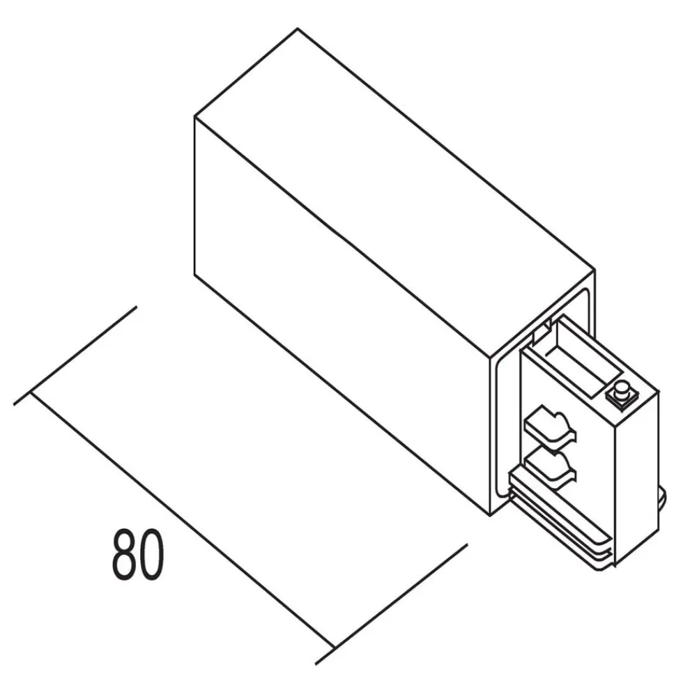 Ivela indføring jord venstre, hvid
