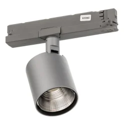 Ivela Skinnesystem>LED-skinnespot Perfetto Puro, 3-faset sølv 940