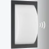 LCD Væglampe Med Sensor>Ivett udendørs væglampe, antracit, E27, bevægelsessensor