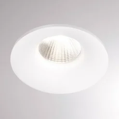 Molto Luce Ivy Round LED-indbygningsspot 7W 3.000K 40° hvid